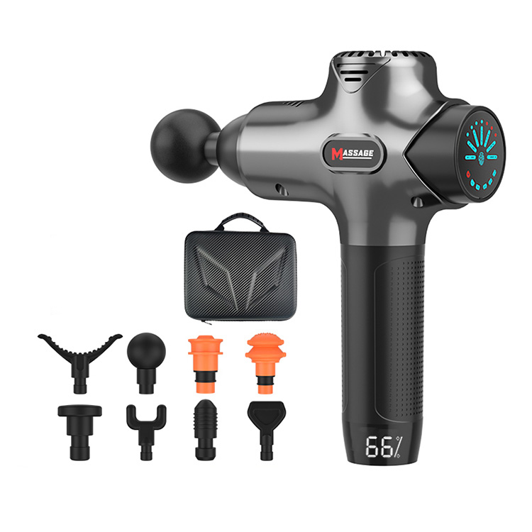 2021 High Quality Custom Sports Gym Pistola De Masajes Cordless Vibration Massage Pistole 14 MM Deep Tissue Muscle Massage Gun