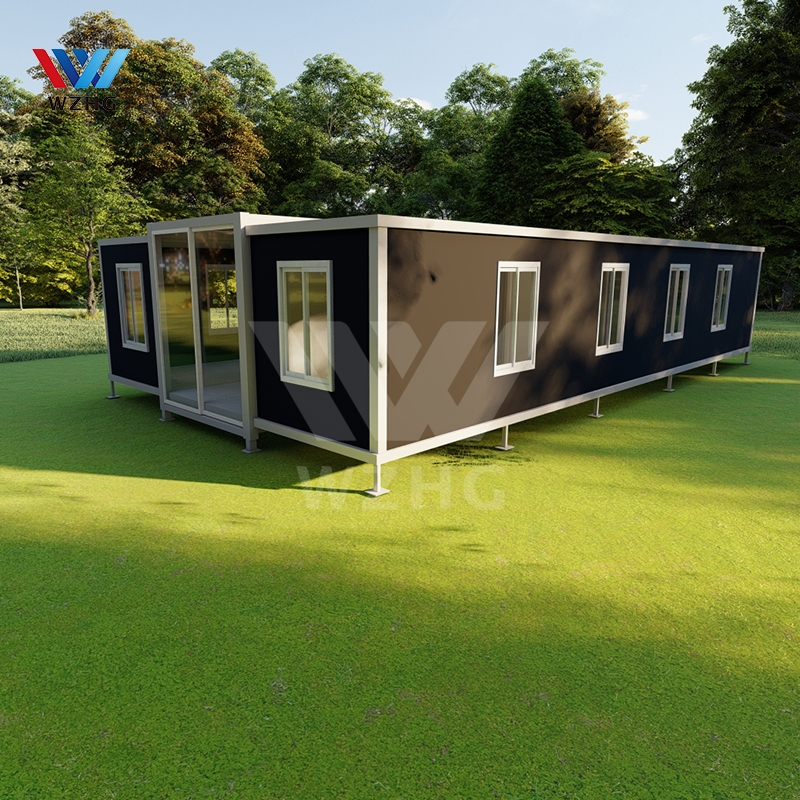 Luxury prefab steel structure house container 20 40 foot homes in container in cyprus