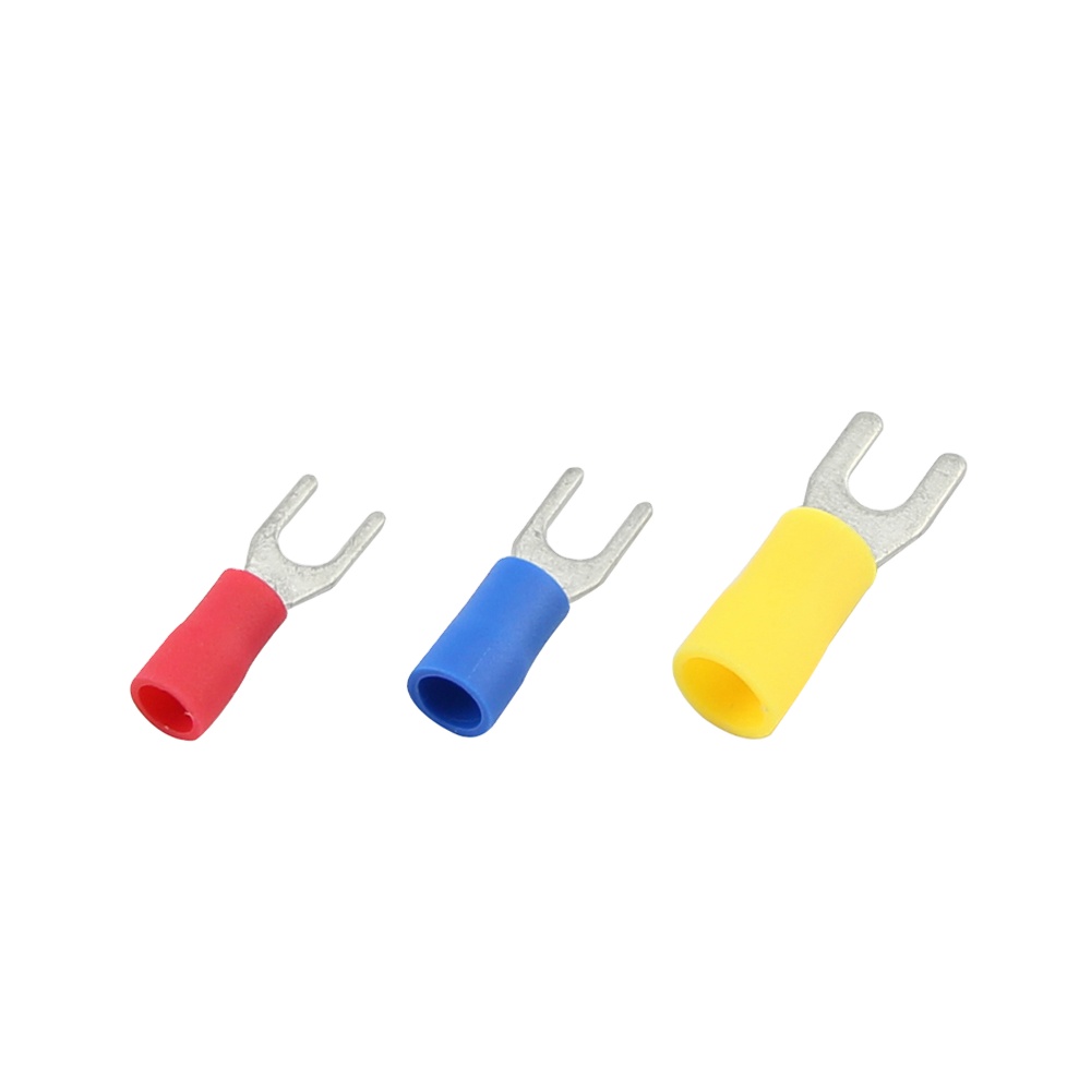 Hot Sales Coated Tin Spade Power welding Crimp U Type SV Fork Terminal Connectors