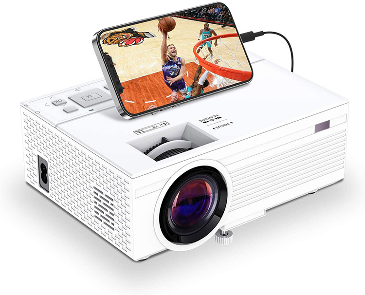 Factory Oem/odm 5000 High Lumens Projector 720p Full Hd 4k Lcd Led Video Portable Hometheater Projector In Stock