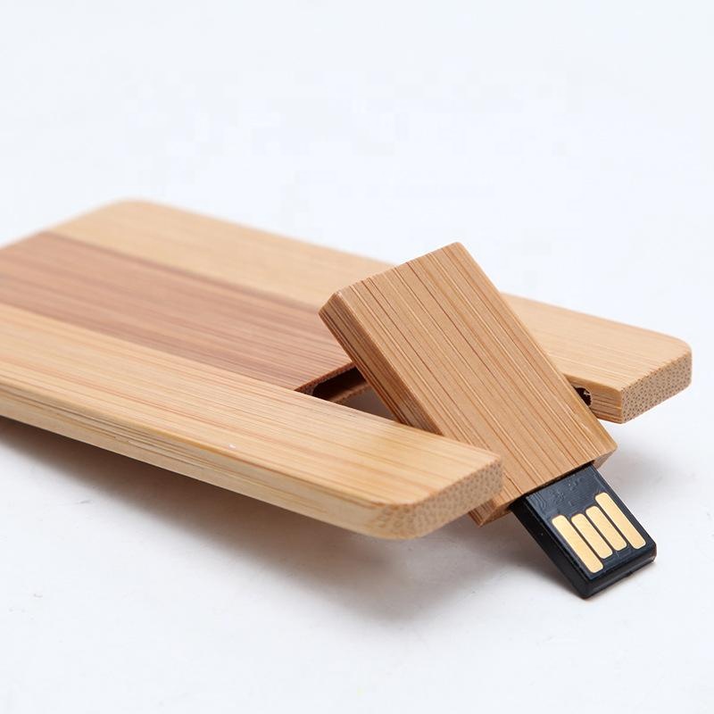 Usb-флеш-накопитель деревянный с гравировкой логотипа на 2/4/8/16/32/64 ГБ