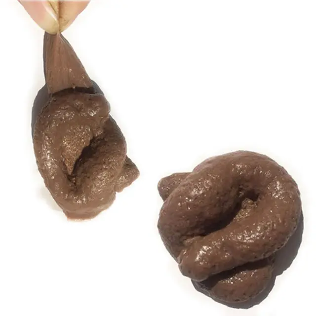 Realistic Shit Gift Funny Poop Piece of Shit Prank Antistress Gadget Squish Toys Joke Tricky Toys Turd Mischief spoof toys