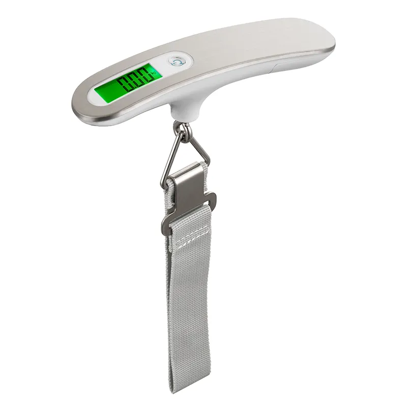 Hand Stainless steel Lcd display Hanging Suitcase Weighing Portable Travel 110lb 50kg Weight Electronic Digital Luggage Scale