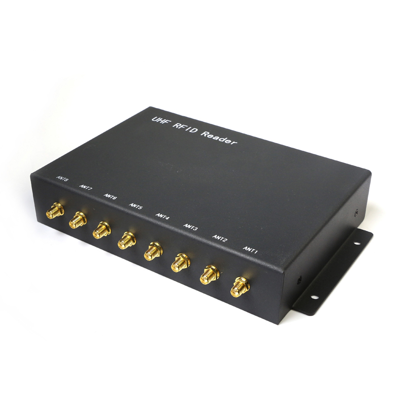 Длинный диапазон UHF 860-960 МГц RFID карты 8-канальный сетевой видеорегистратор фиксированный считыватель предназначен для внутреннего/наружного применения