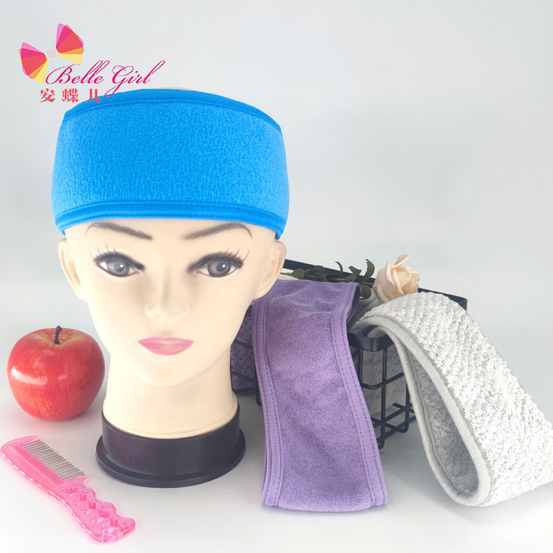BELLEWORLD 2021 new hot selling sport headband winter new arrival Face wash hair band makeup yoga exercise headband
