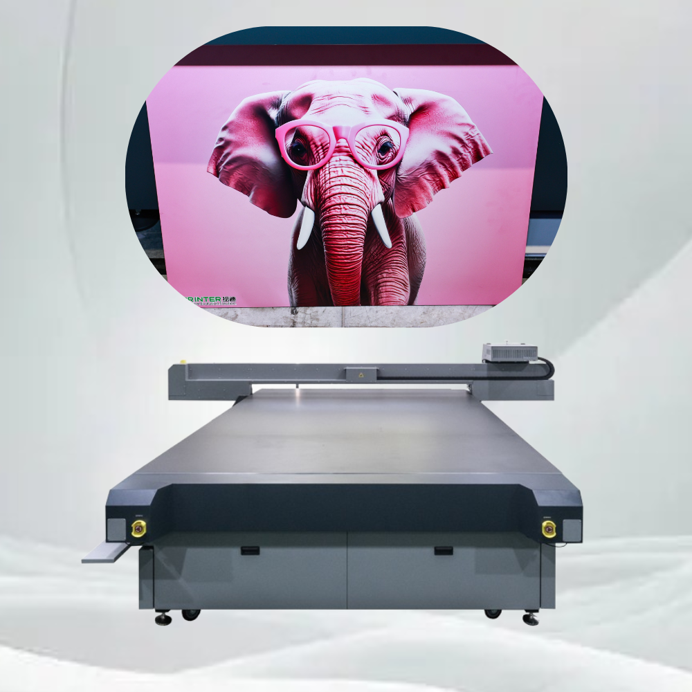 SPRINTER TC-F2548 glass printer 2.5*4.8m large uv flatbed printer for glass metal wood printing