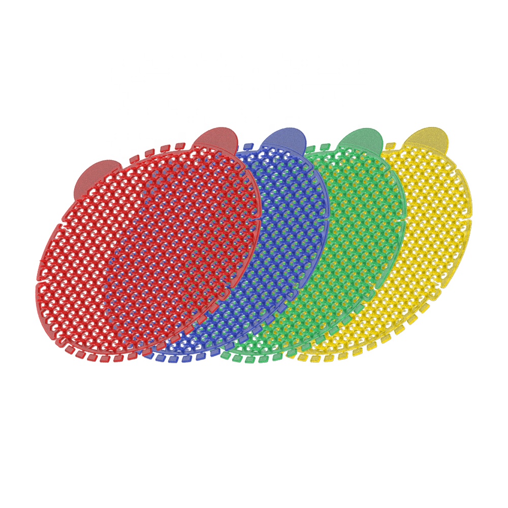 2021 patented new anti-splash bactericidal EVA urinal screens deodorizer mat