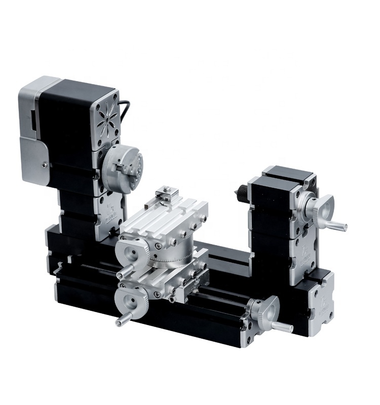 Big Power 60W 50mm Processing Metal Rotating Lathe ZRCC04060 12000RPM for School Education/science Education