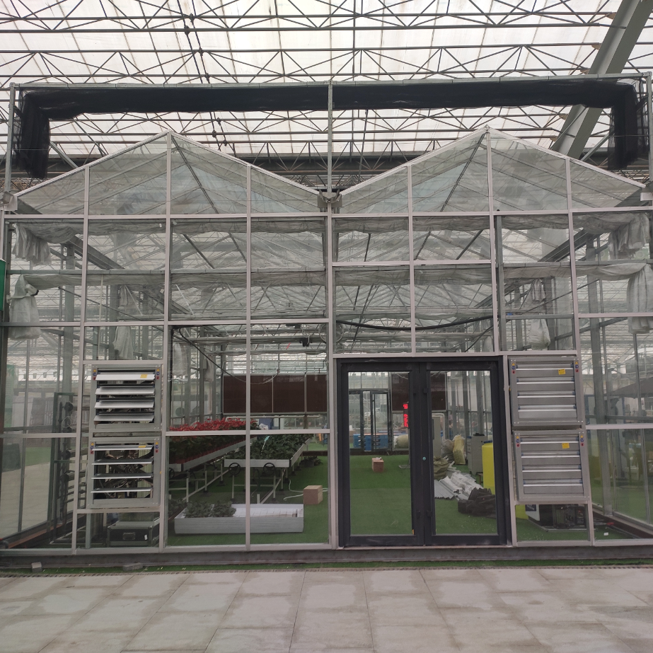 China Manufacturer Excellent Material small glass green house little intelligent green house small automatic green house