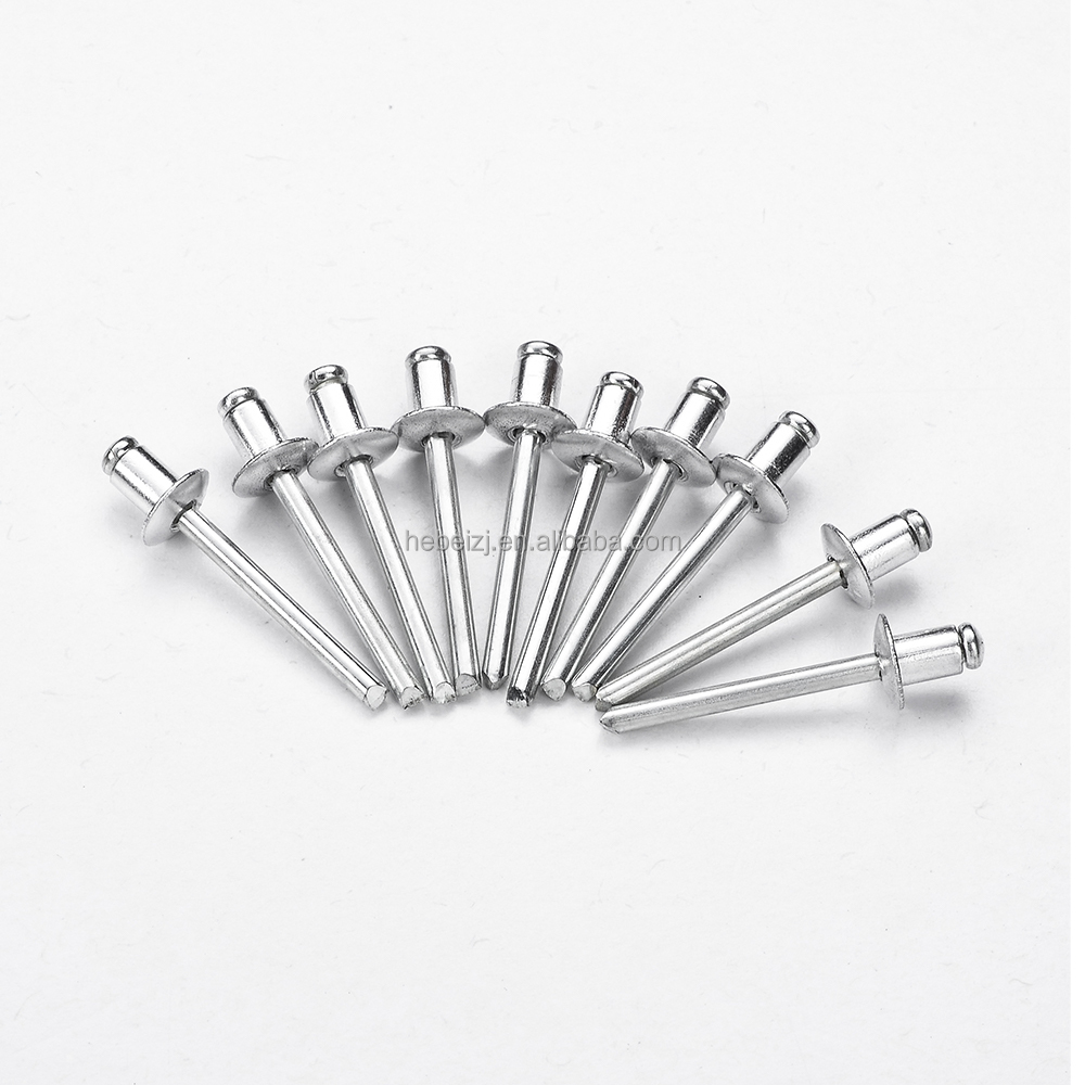 POP rivets open end blind rivet aluminum iron blind rivet convenient service in