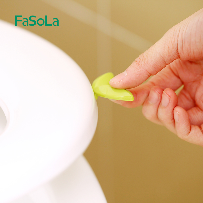 Подъемная ручка для сиденья унитаза Fasola, удобная ручка для сиденья унитаза, простой подъемник крышки унитаза