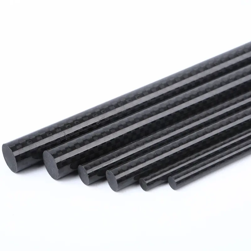 1mm 2mm 3mm 4mm 5mm solid carbon fiber rod pultruded carbon rods