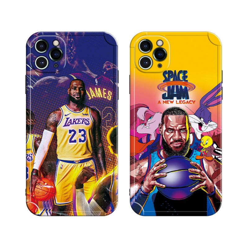 Силиконовый мягкий чехол для iPhone 13 11 12 pro max с изображением баскетбольного игрока Джеймс 23