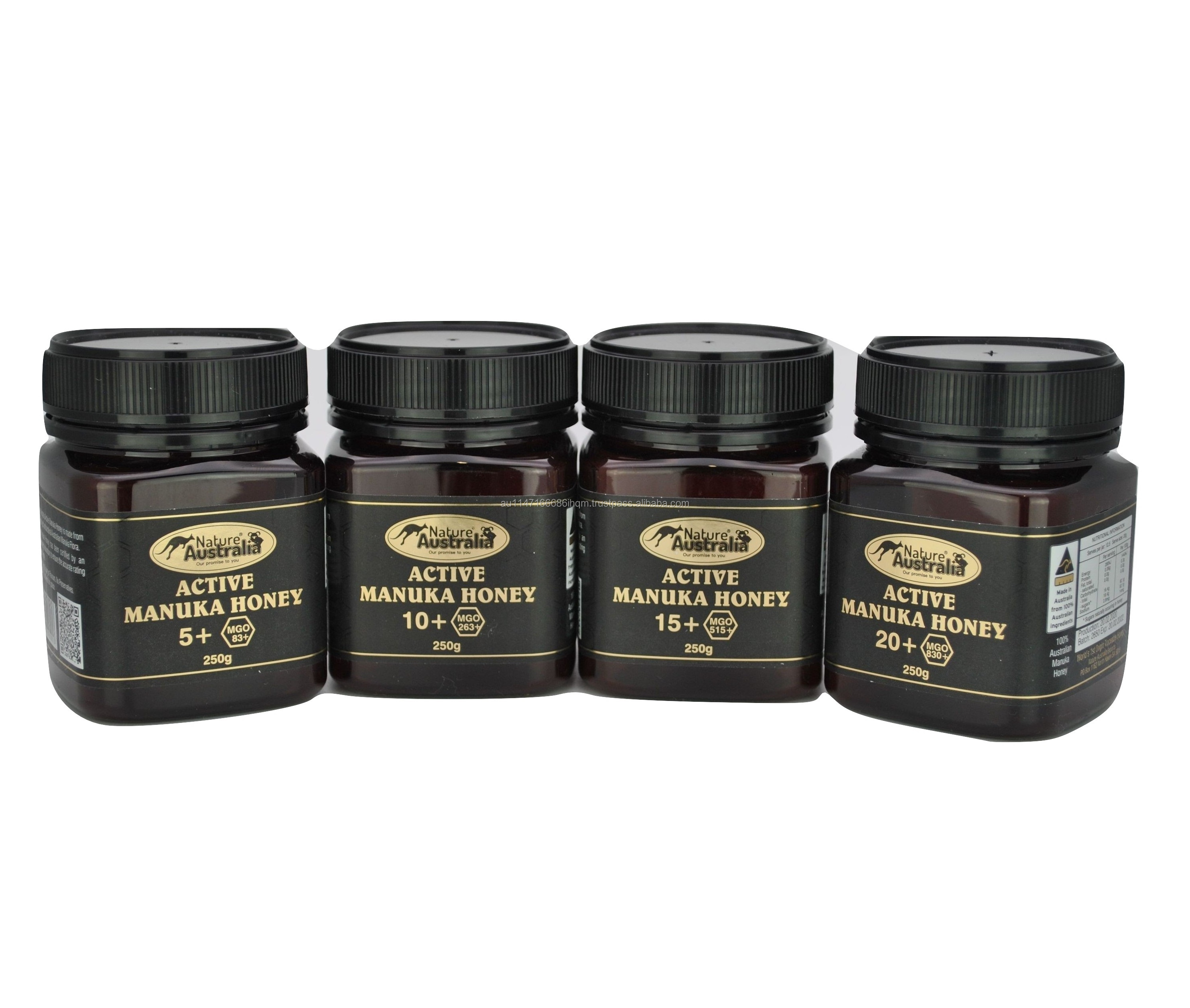 Австралийский мед Manuka с возможностью отслеживания QR-код Honey 20 +