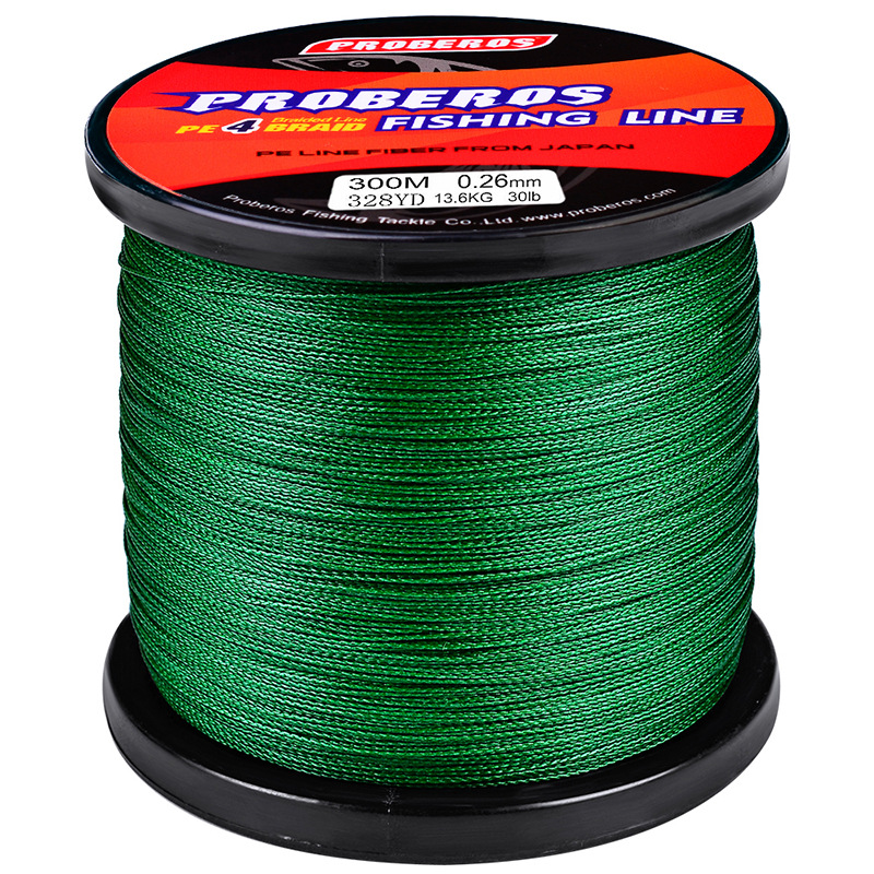So-EasyPeche colorful 100M 4 Stands Strong Multifilament PE Braided Fishing line linha multifilamento linha de pesca long line