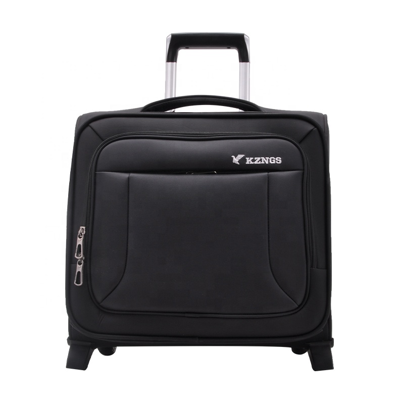 Оптовая продажа 16 "Нейлон carry-on-boarding чемодан rolling travel тележка багажная сумка
