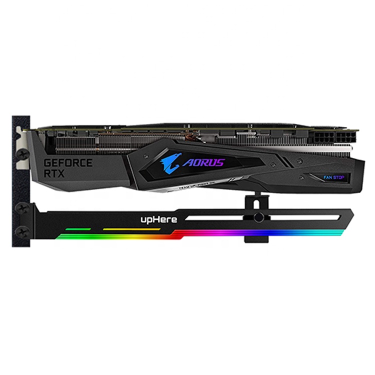RGB игровой кронштейн Gpu графическая карта подсветка анти-провисание Gpu держатель карты Кронштейн