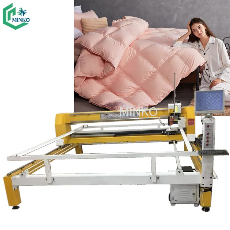 industrial automatic sewing machine computer multi needle quilting machine comforter