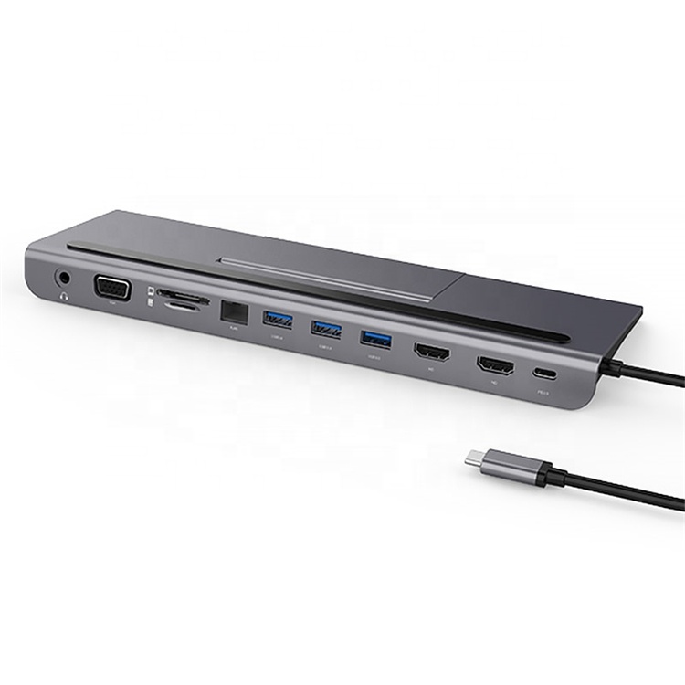 7 портов Type-C вход USB 3,0 интерфейс USB-C адаптер для зарядки передачи данных видео выход