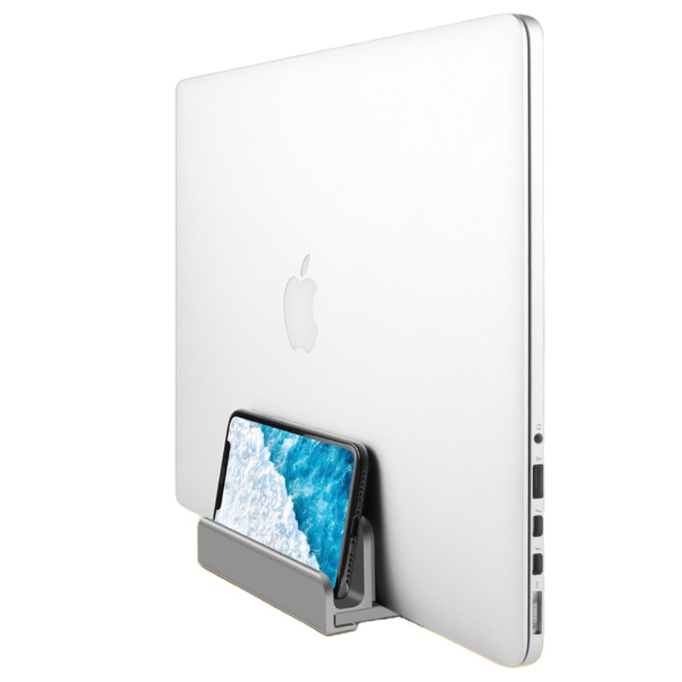 Durable Selected Quality Foldable Aluminum Portable Vertical Laptop Stand Holder For Desk