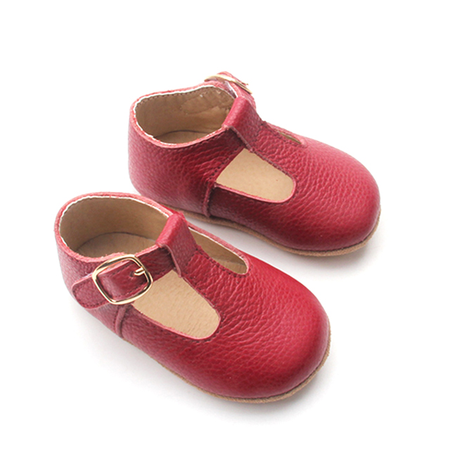 2021 BEIBEINOYA Multi- color Comfortable T Bar Shoes Baby Dress Shoe Manufacturer