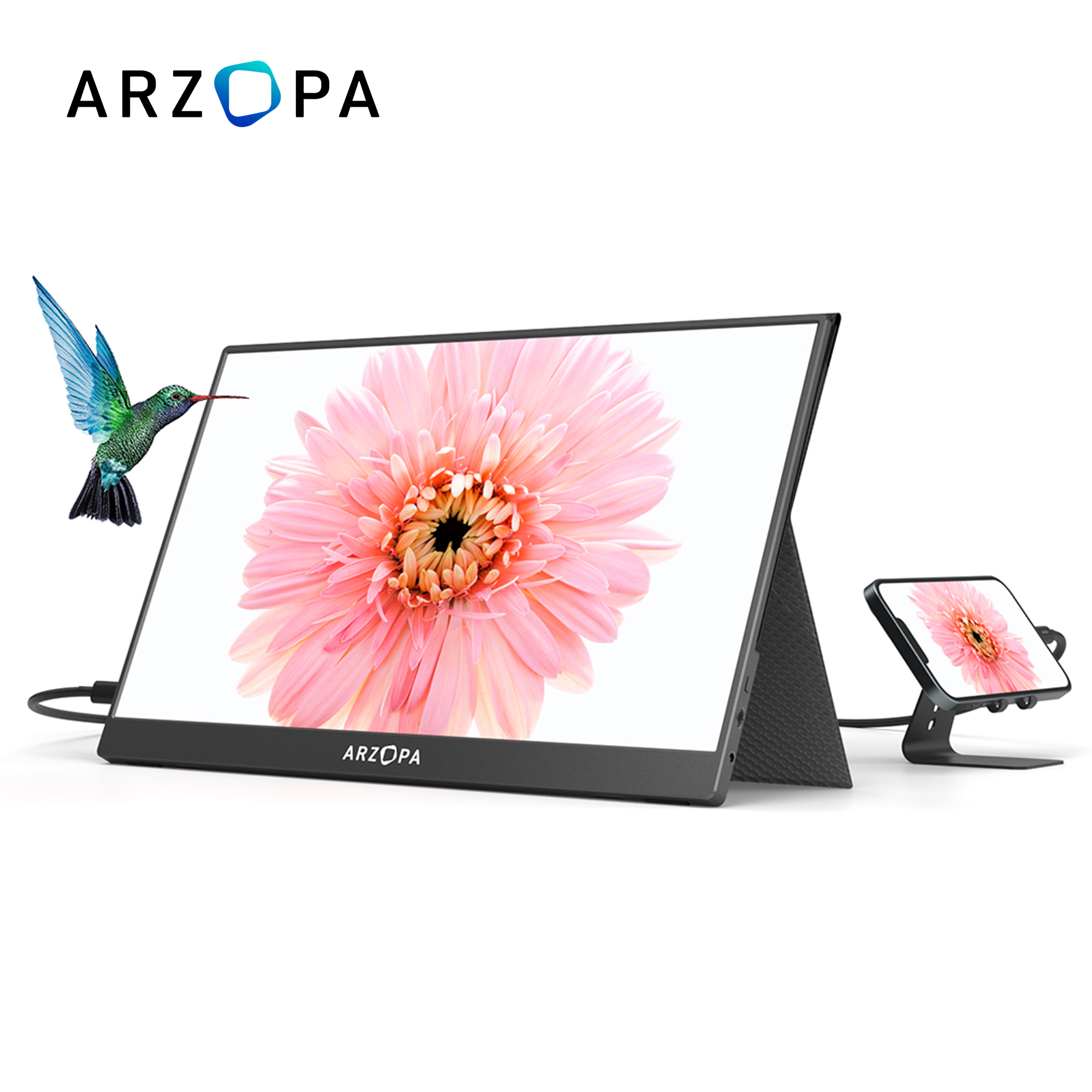 Двойной трехъядерный расширитель ЖК-экрана 1080P для ноутбука USB Type C портативный монитор для PS4 PS5 Switch