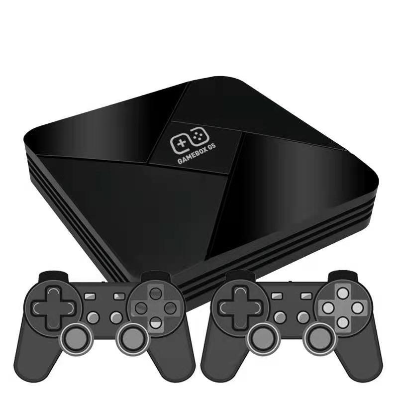 Новая игровая приставка с двойной системой, четырехъядерный HD мини-ПК, более 10000 игр, Android TV GAMEBOX G5
