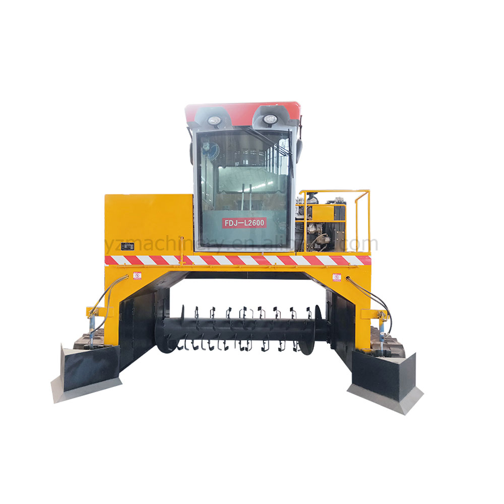 High quality wholesale manure compost turner machine equipment crawler walking turner