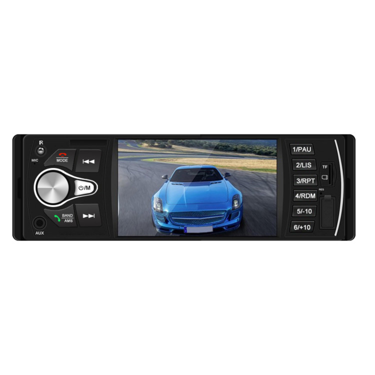 1 Din 4.1 Inch touch screen MP4 MP5 Player with Multi-color Button light for Universal Car Audio Stereo Radio Auto Multimedias