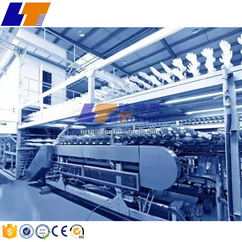 Manufacturing Medical Disposable Nitrile Gloves Machine Making Vinyl Glove Making Machine Industrial Production Line