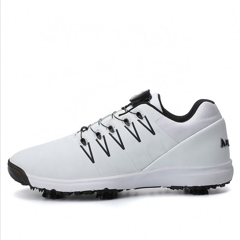outdoor unisex golf sports shoes detachable nail dropshipping fast auto spin lace fashion sneakers training shoes big size shoes