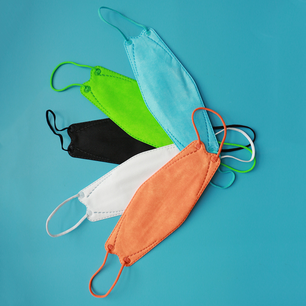 Wholesale China Hot Sale Korea Colour Disposable 3D KF94 Folding Face Mask