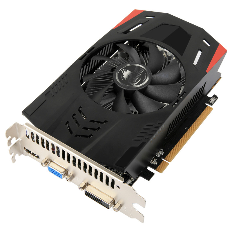 Шэньчжэнь вторая рука vga карта ddr5 64 бит GT730 2g видеокарта