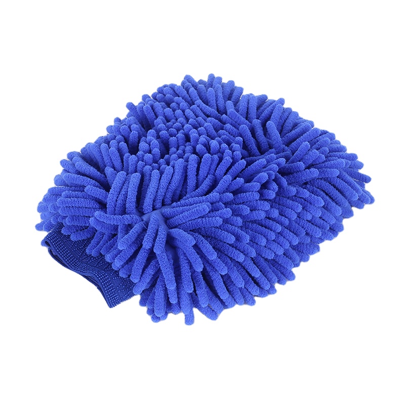Household car cleaning sponge chenille car washing mittens thickened double-sided cleaning cloth car cleaning cover
