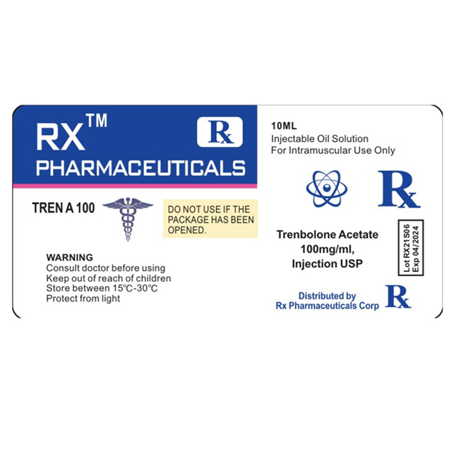 Наклейки RX brand Tren A100