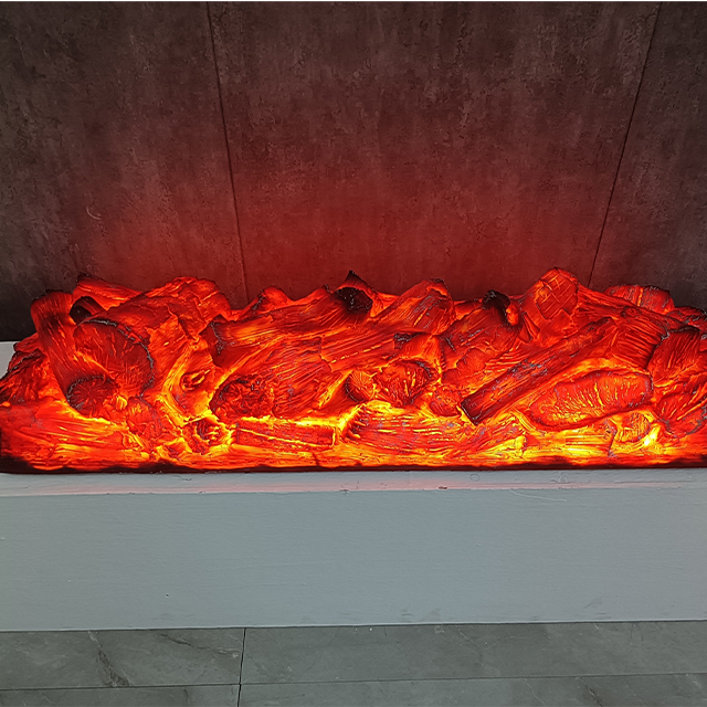Home Decoration Fireplaces Artificial Charcoal Flame Electric fire place Ornamental luminous charcoal, simulation of charcoal bu