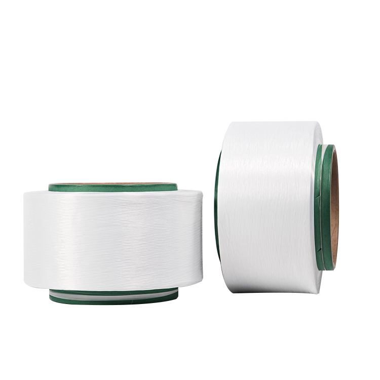 Nylon66 Twisted Yarn 100% PA HOY White Colour Yarn 50D/30F For Coverning