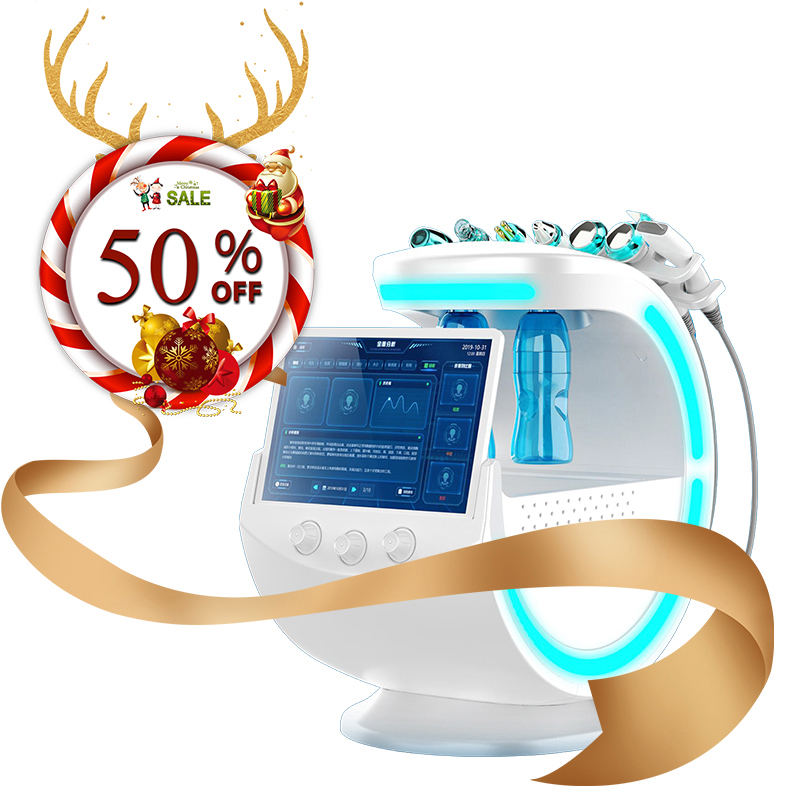 9 в 1 аппарат для микрошлифовки кожи Смарт Ice Blue Hydra абразивное удаление дефектов кожи пилинг машина