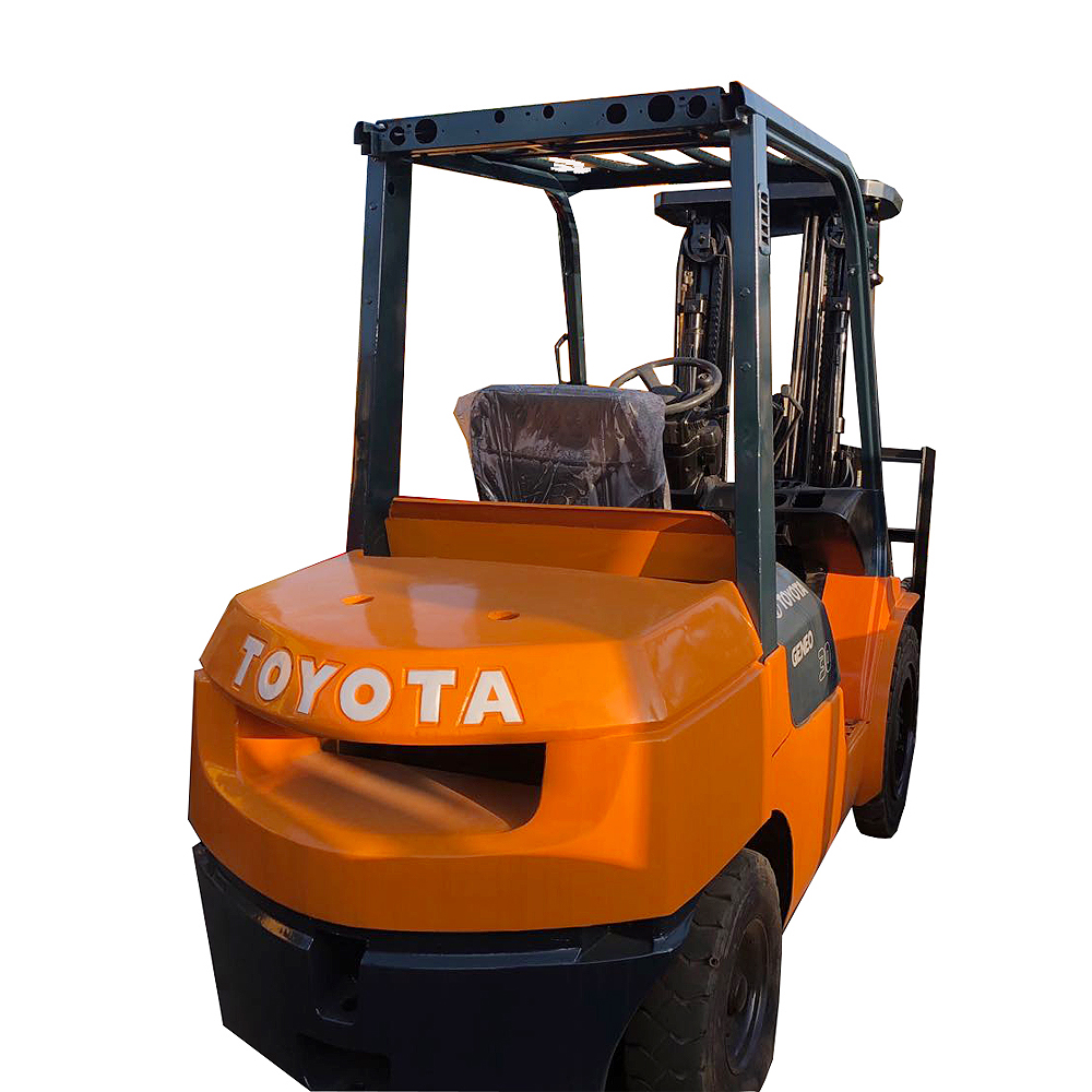Дизельный вилочный погрузчик Toyota 3T с японским двигателем toyota на продажу