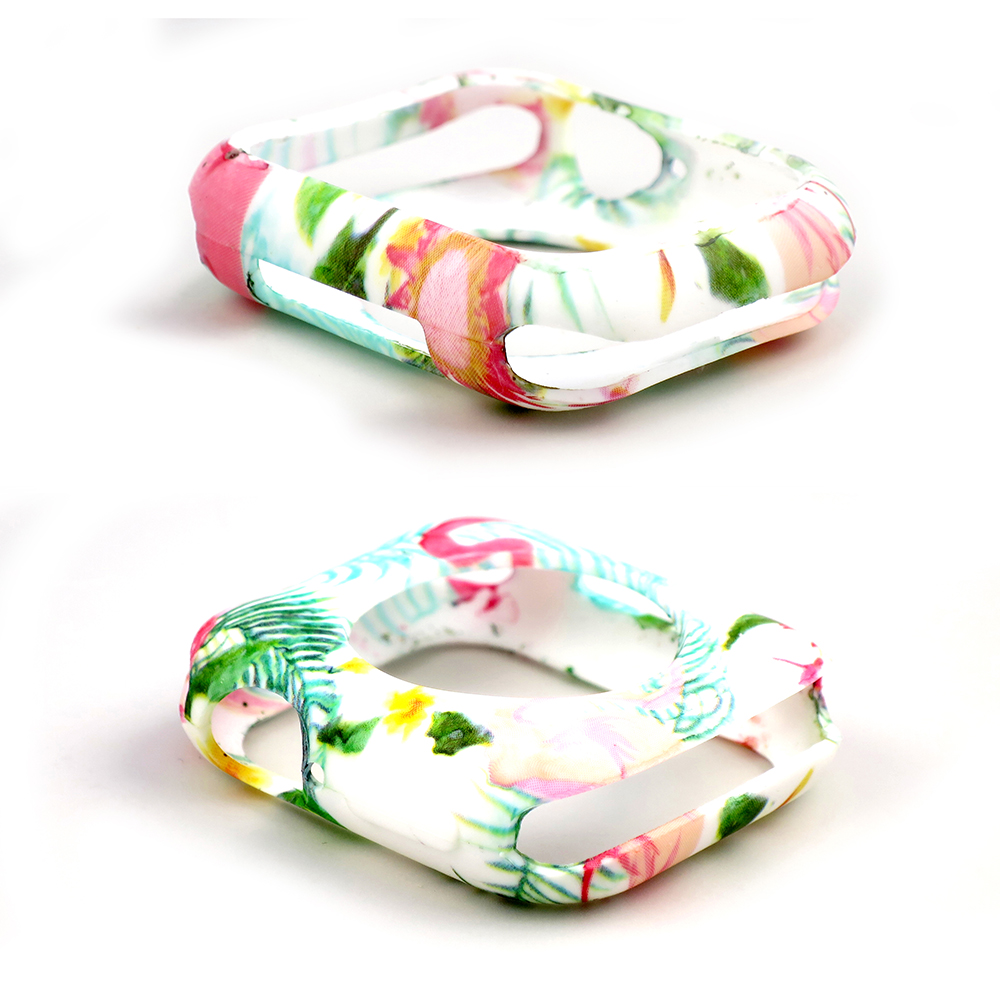 BLM Unique Design Soft Cover For Apple Watch 38mm 40mm 44mm Case, Fashion iWatch Protective Silicone Cover Case
