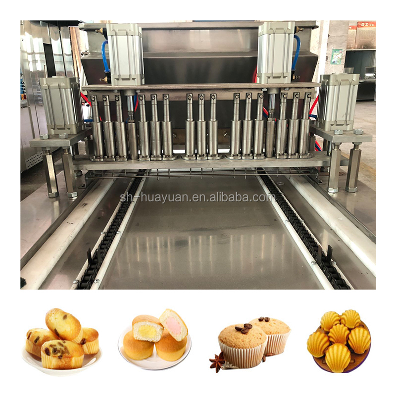Chocolate Cake Production Line/Mini Cake Making Machine