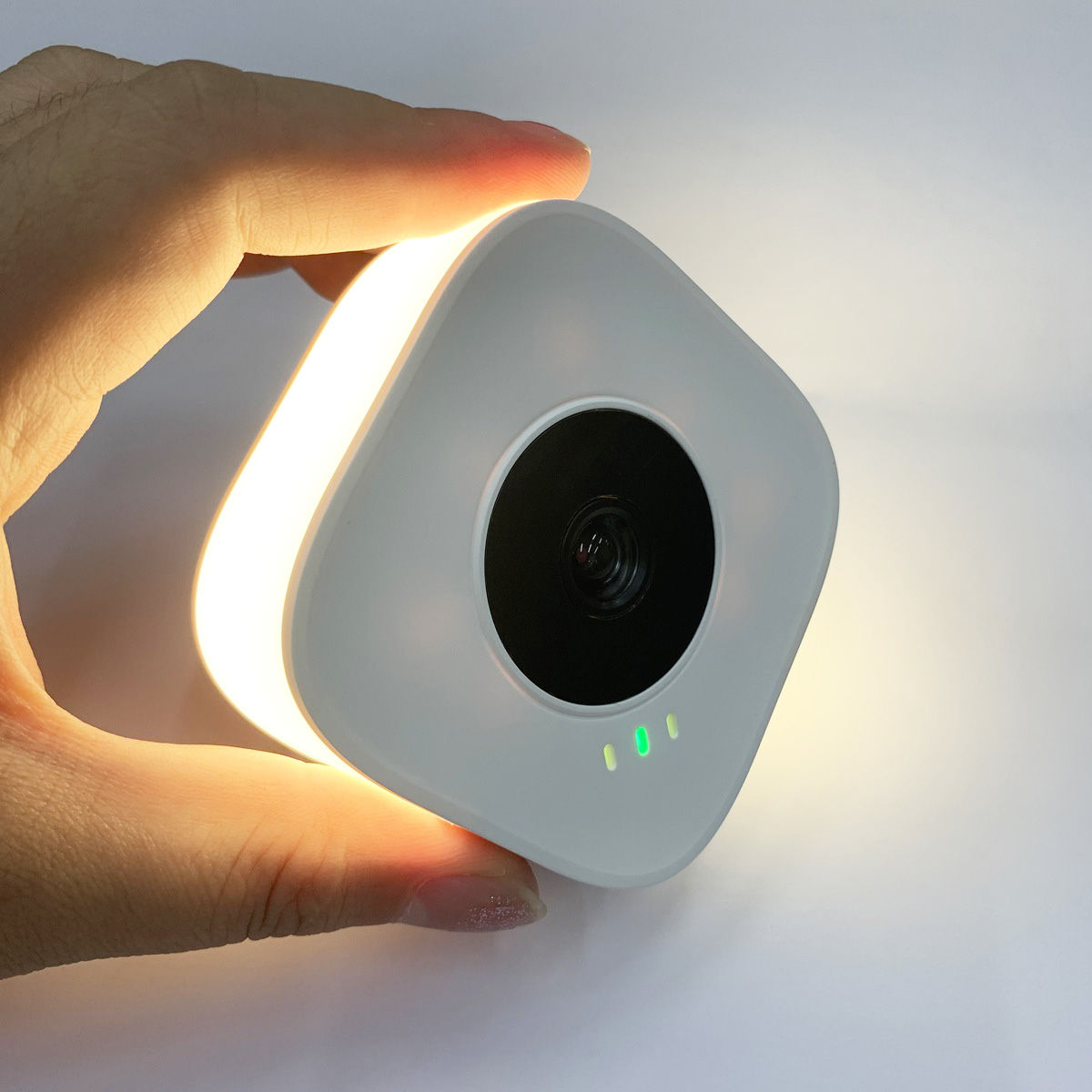 Мини-камера BM14 с ночной лампой и Wi-Fi, маленькая цифровая видеокамера с дистанционным управлением, IP-камера с теплым белым светом