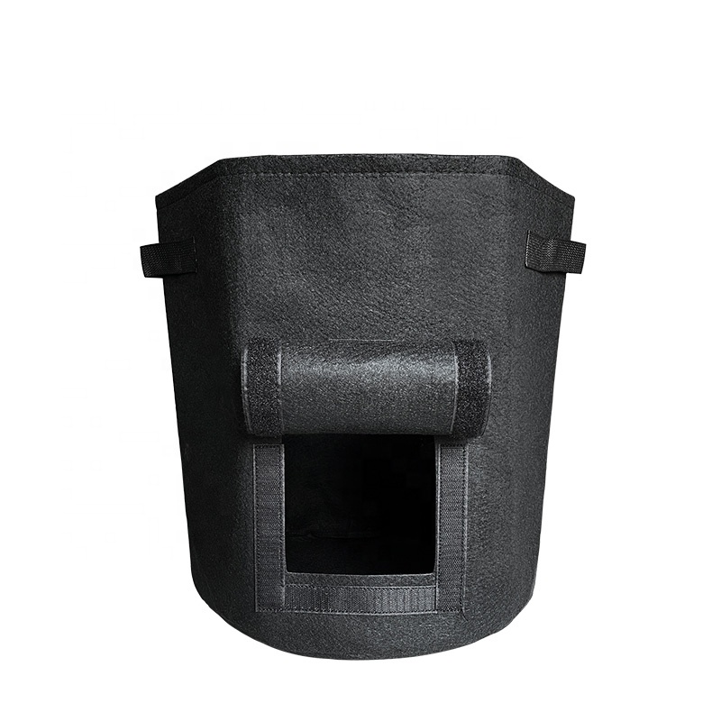 Factory Wholesale Custom Non Woven Planter Grow Bags Aeration Fabric Pots Garden Potato felt grow bags
