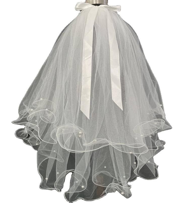 Best selling double-edged veil plus hair comb single holiday party wedding bride veil