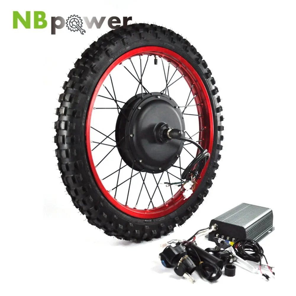 135-155mm dropouts 3kw bldc 3000w Electric bike bicycle motor conversion Kit with lithium battery