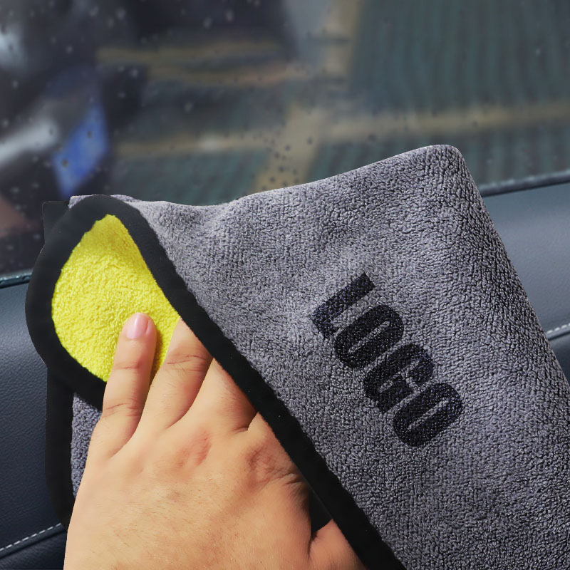 Microfiber Cleaning Towel Micro Fiber Wash Towels for Car Double Layer Extra Soft Cleaning Drying Cloth Car Wash Rags