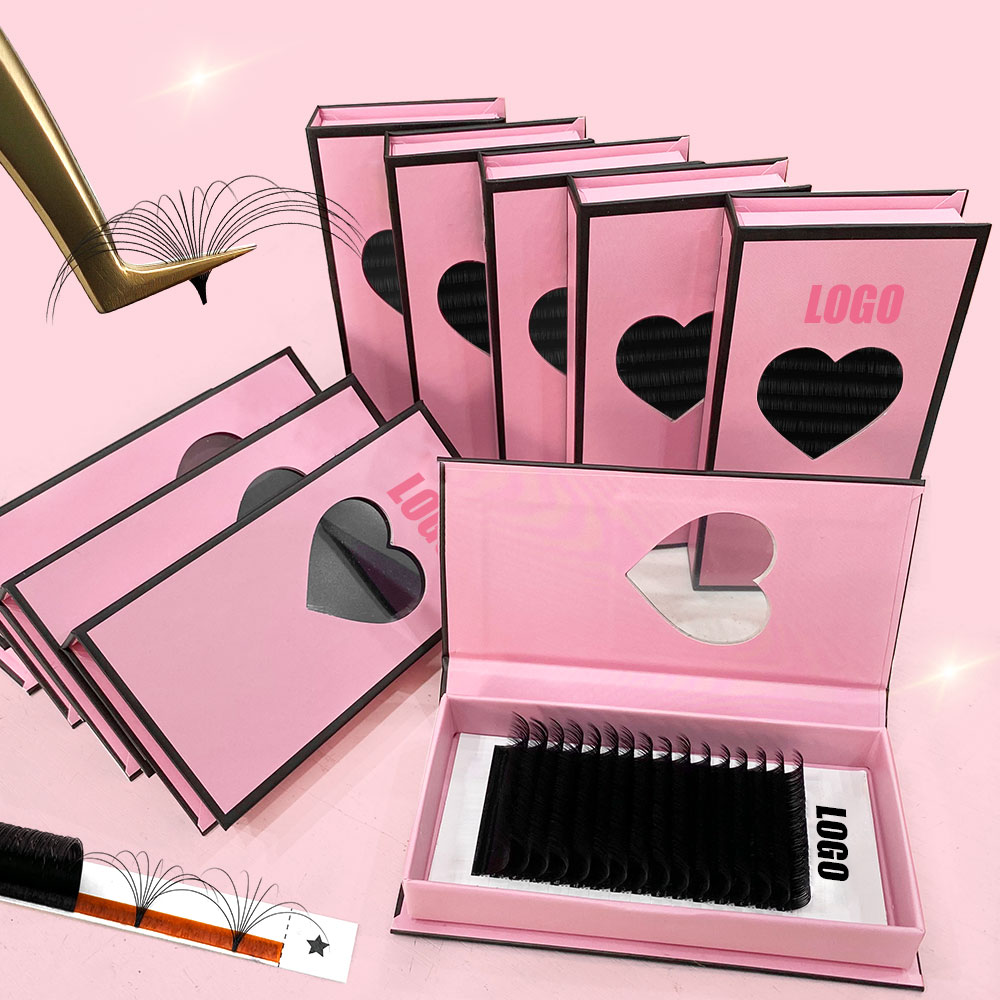 Abonnie Velvet Lash Extension Supplies 0.03 0.05 Matte Black Cashmere Lash Extension Trays Easy To Fan Eyelash Extensions
