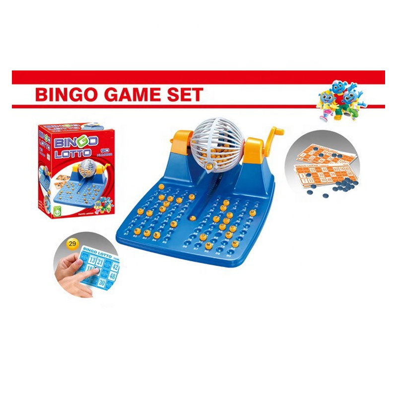 Набор для игры в бинго, 48 карт, 90 номеров, HJ086773