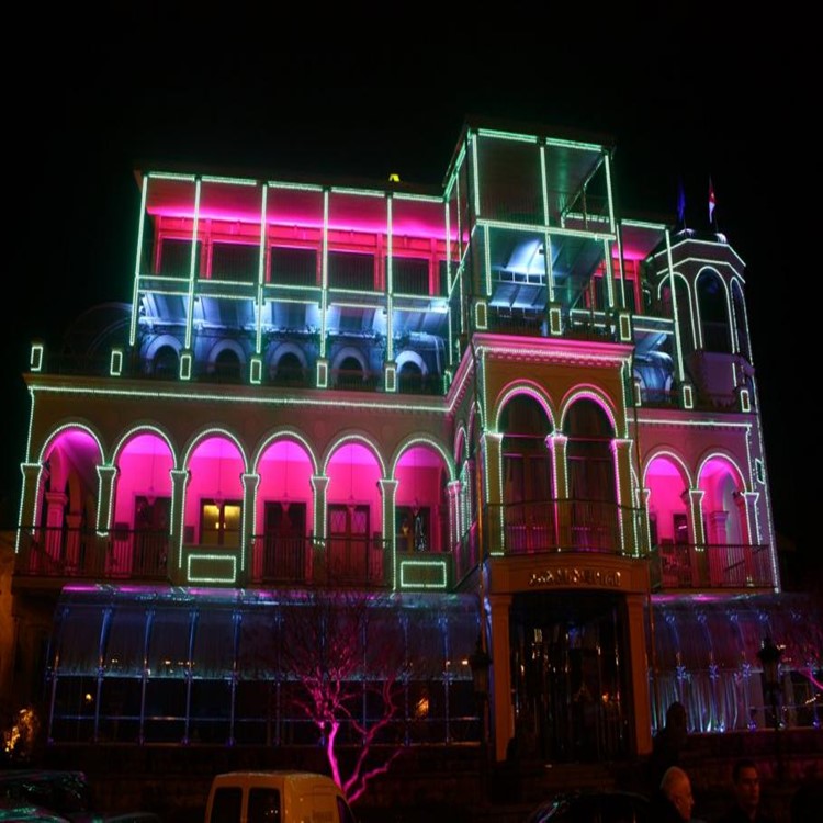 Водонепроницаемая цифровая трубка ip65 RGB dmx наружная светодиодная цифровая трубка