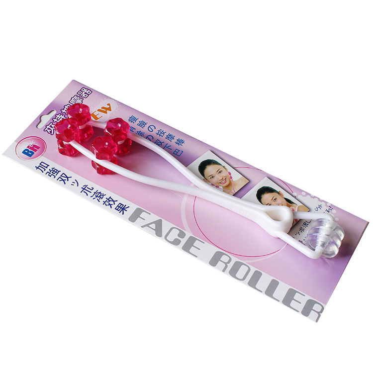 Roller-type household facial tools of facial massager strengthen roller facial muscle exercise massage